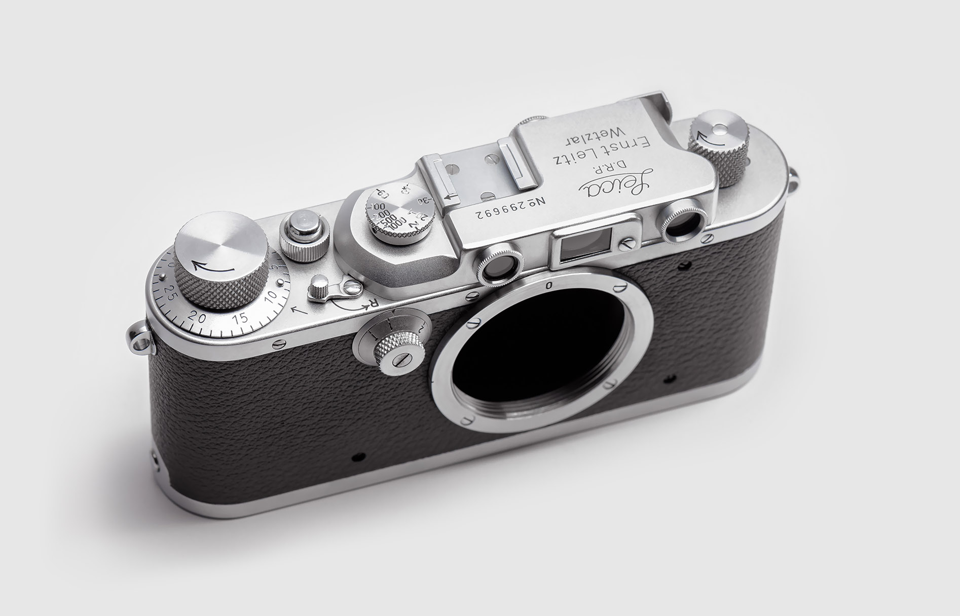 Leica IIIa von oben